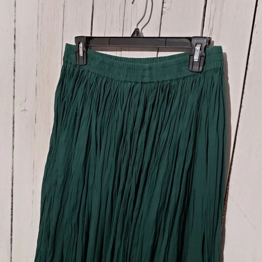 Vintage 90s Y2K Skirt M Maxi Broomstick Boho‎ Whimsigoth Prairie Indie Festival
